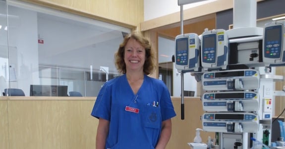Ulrika Thörn, medicinteknisk ansvarlig intensivsygeplejerske på Örebro Universitetssygehus